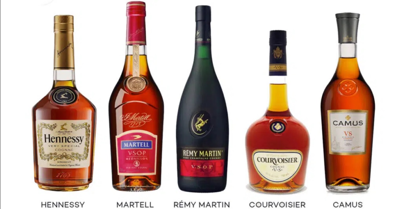 Rượu Cognac được phân loại theo độ tuổi