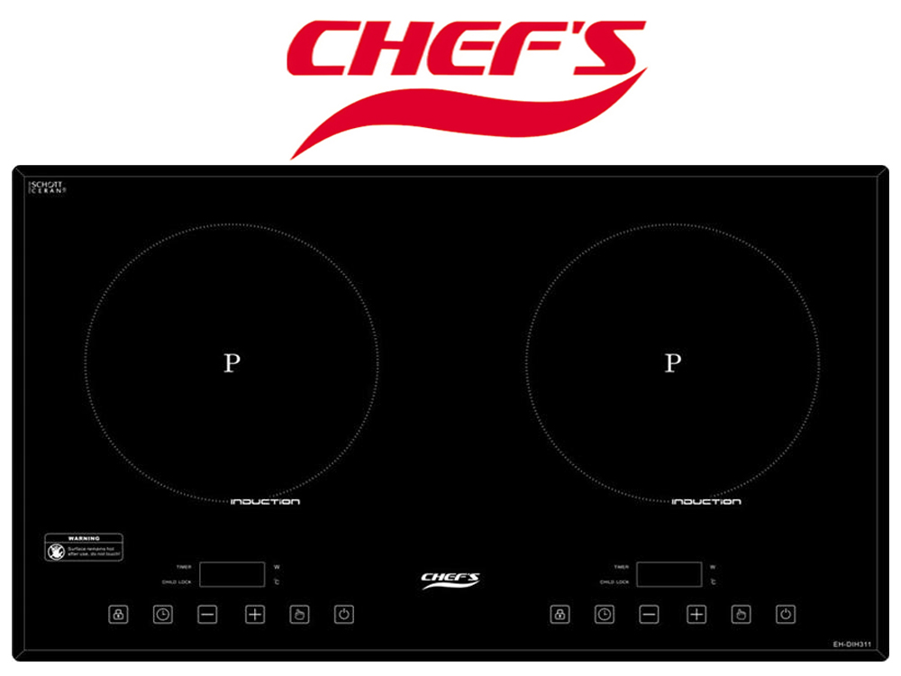 Bếp từ Chefs có thiết kế đẹp, tính năng vượt trội